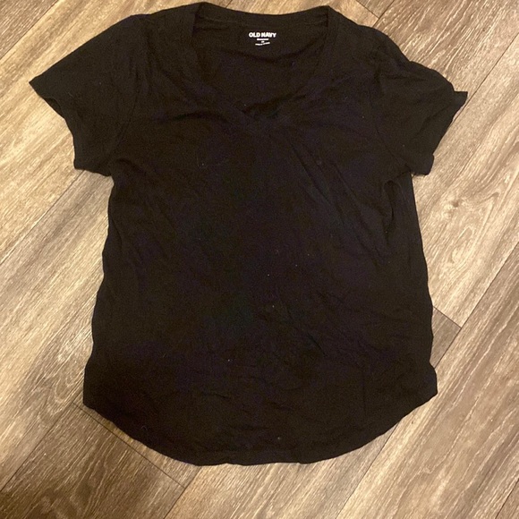OLD NAVY BLACK BLOUSE - Picture 1 of 2